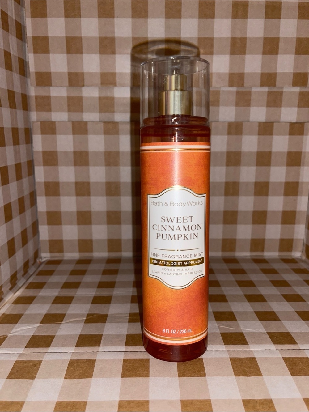 BATH & BODY WORKS SWEET CINNAMON PUMPKIN FINE FRAGRANCE MIST